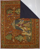 Fine Antique Belgium Chinoiserie Design Tapestry 8'9" x 11' 0"