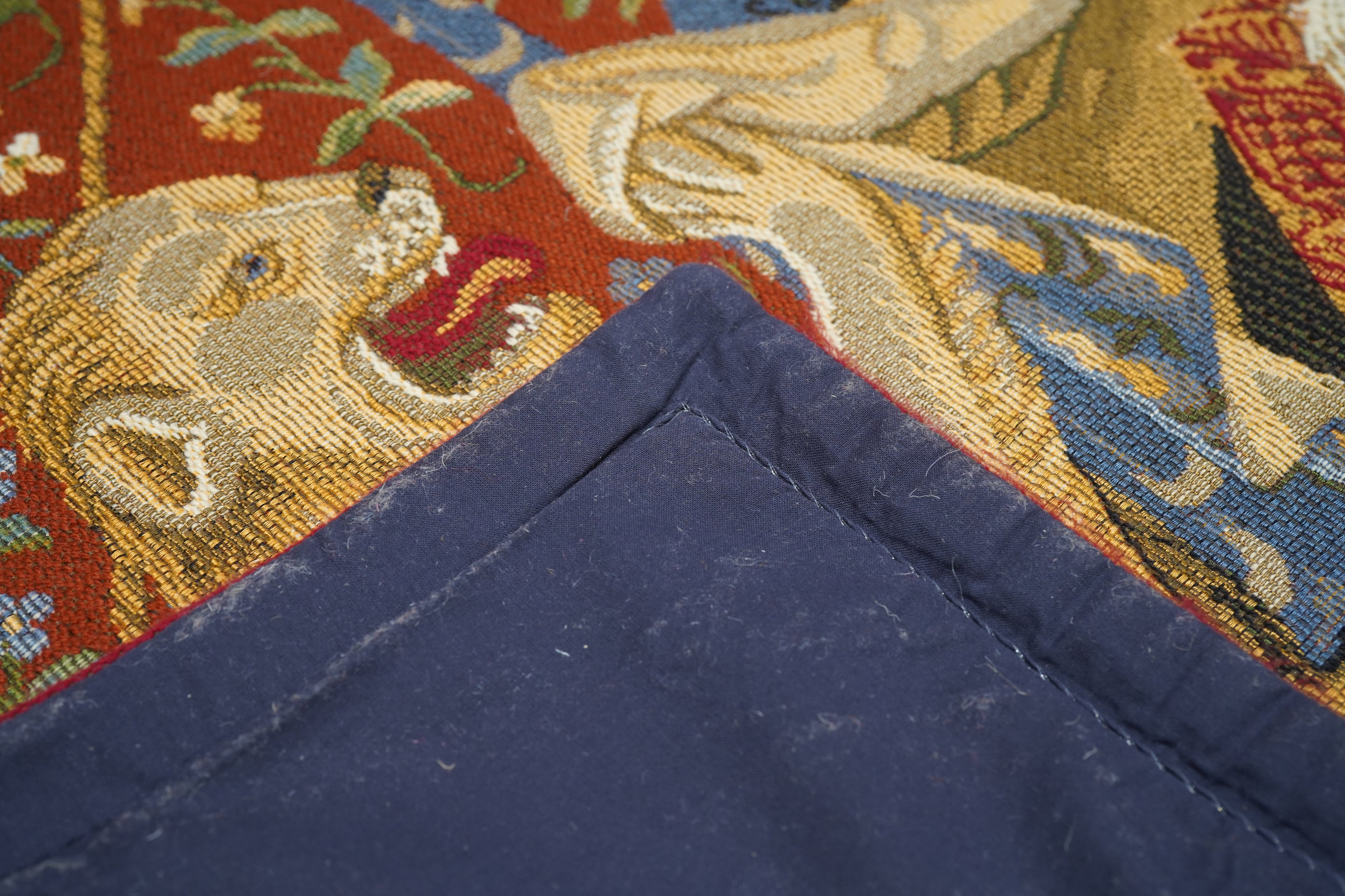 Fine Antique Belgium Chinoiserie Design Tapestry 8'9" x 11' 0"