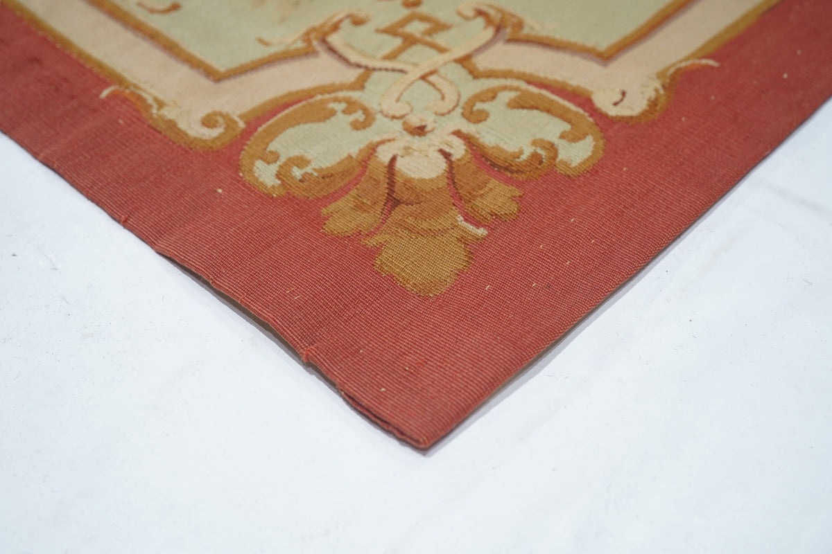 Antique Aubusson Rug 5'0'' x 5'0''