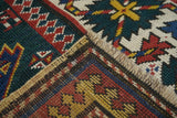 Antique Kazak Rug 3'3'' x 6'4''