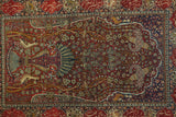 Antique Mohtasham Kashan Rug 4'6'' x 6'10''