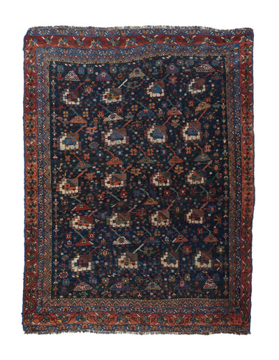 Antique Bidjar Rug 4'3'' x 5'6''