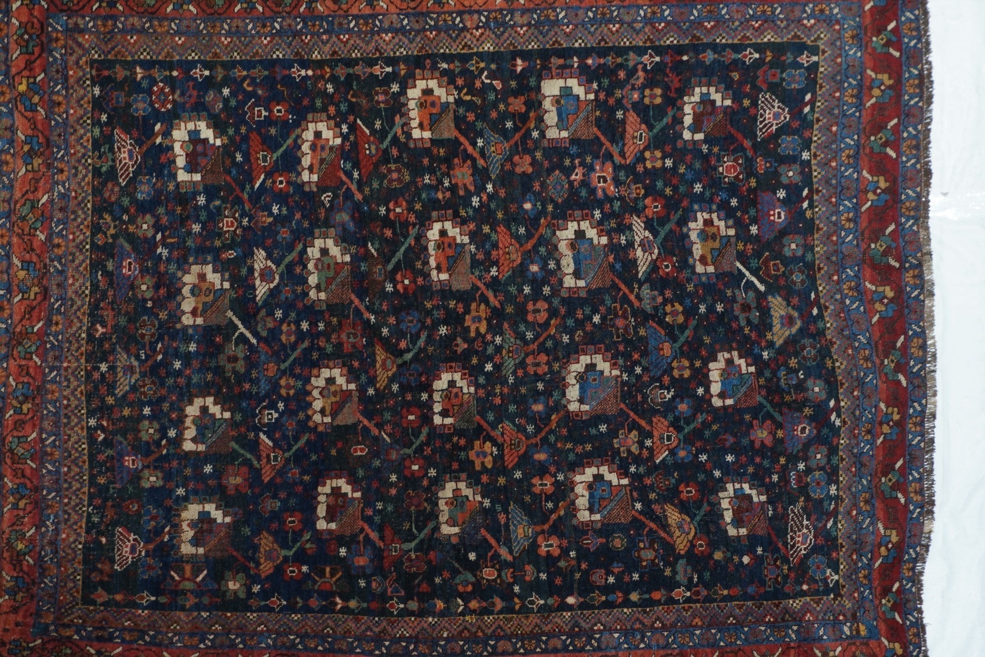 Antique Bidjar Rug 4'3'' x 5'6''