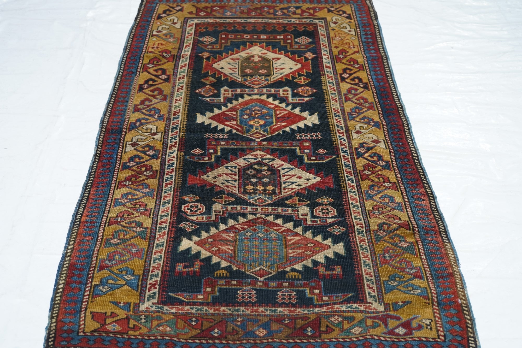 Antique Caucasian Karakashli Rug 2'9'' x 5'0"