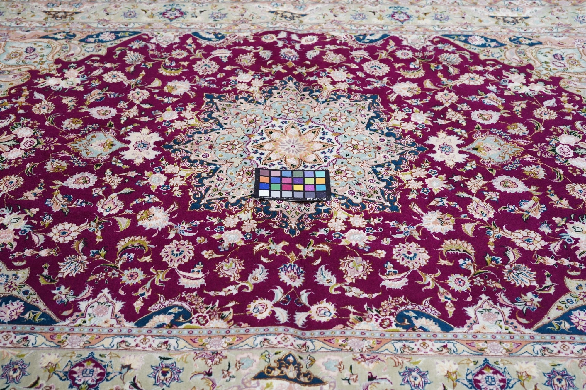 Vintage Extremely Fine Tabriz Rug 4'11'' x 7'4''