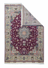 Vintage Extremely Fine Tabriz Rug 4'11'' x 7'4''