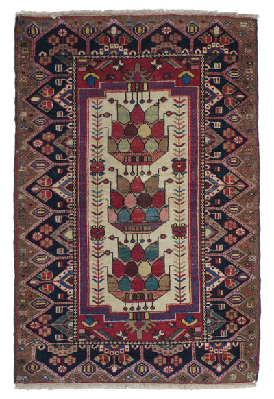 Antique Tafresh Rug 2'7'' x 3'10''