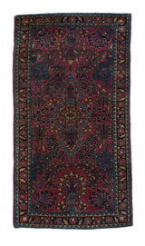 Antique Sarouk Rug 2'2'' x 4'1''
