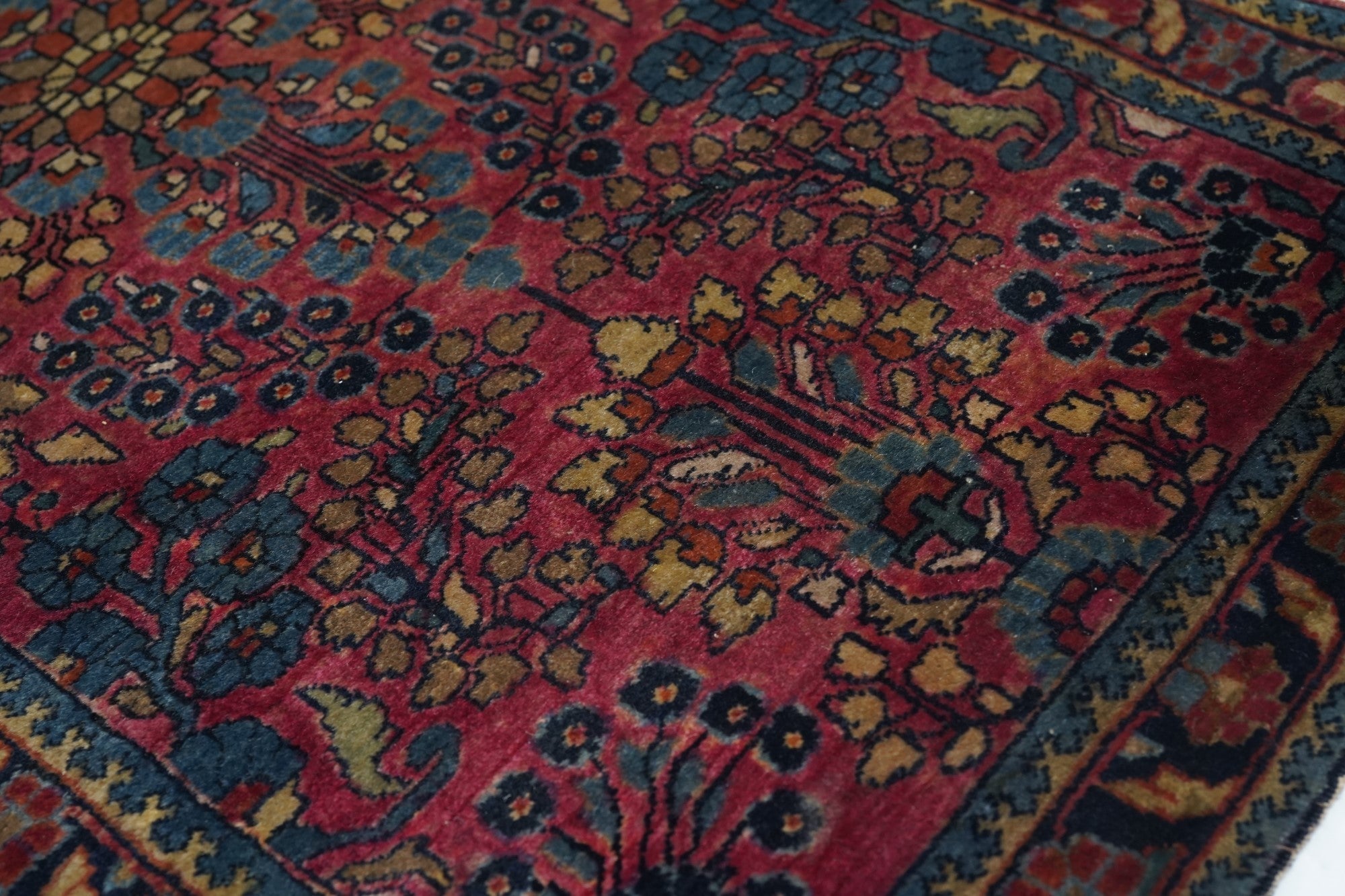 Antique Sarouk Rug 2'2'' x 4'1''