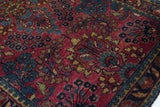 Antique Sarouk Rug 2'2'' x 4'1''