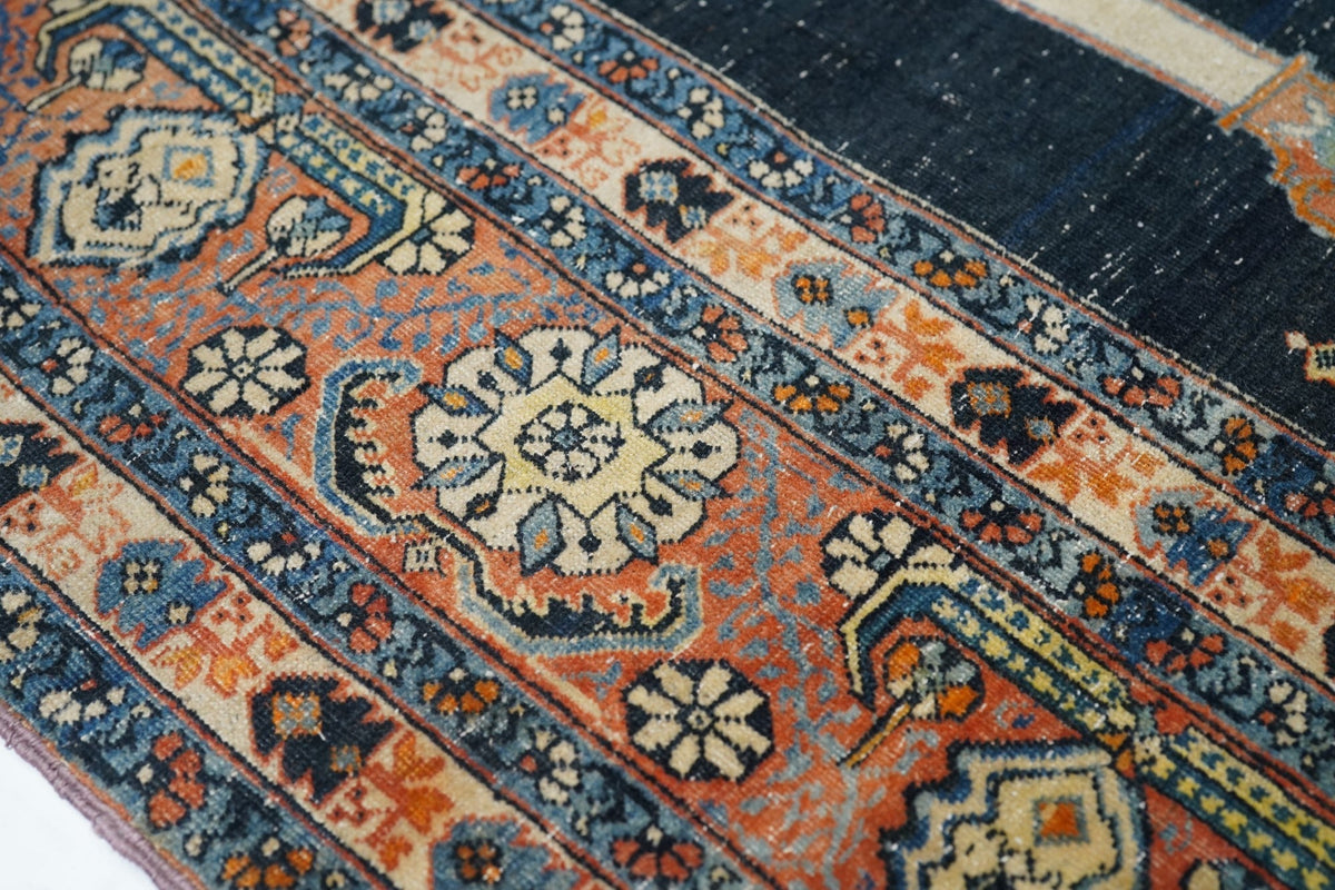 Antique Tabriz Rug 4'5'' x 5'9''