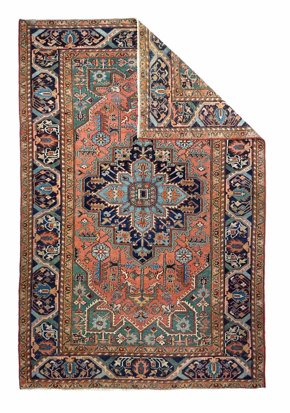 Antique Heriz Rug 6'8'' x 10'6''