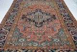 Antique Heriz Rug 6'8'' x 10'6''