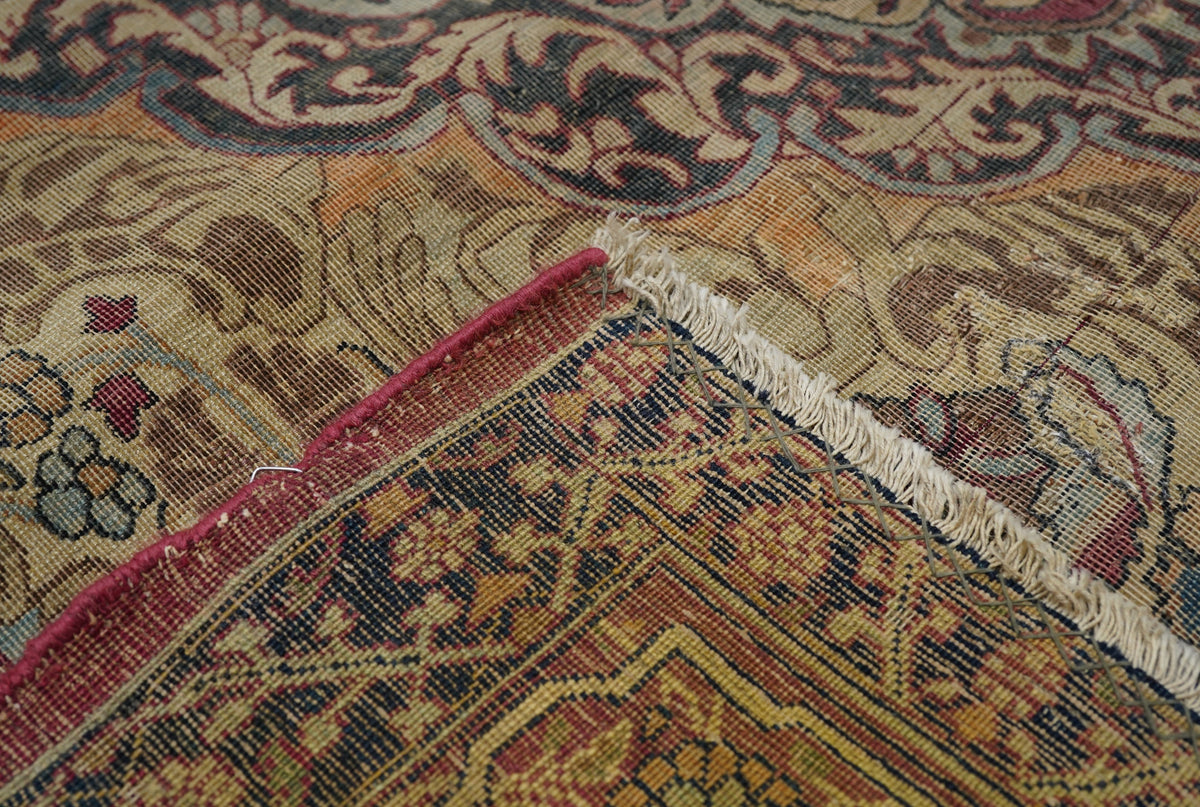 Antique Lavar Kerman Rug 10'3'' x 13'5''