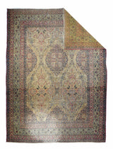 Antique Lavar Kerman Rug 10'3'' x 13'5''