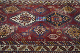 Antique Caucasian Kuba Runner 4'2'' x 12'6''