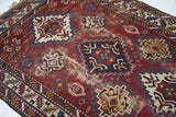 Antique Caucasian Kuba Runner 4'2'' x 12'6''