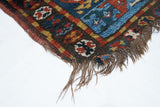Antique Caucasian Kazak Rug 4'0" x 8'1''