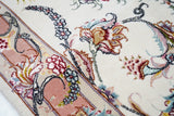 Extremely Fine  Tabriz Woven by the Artist Master Weaver, Wool & Silk Runner 2'9'' x 7'8''