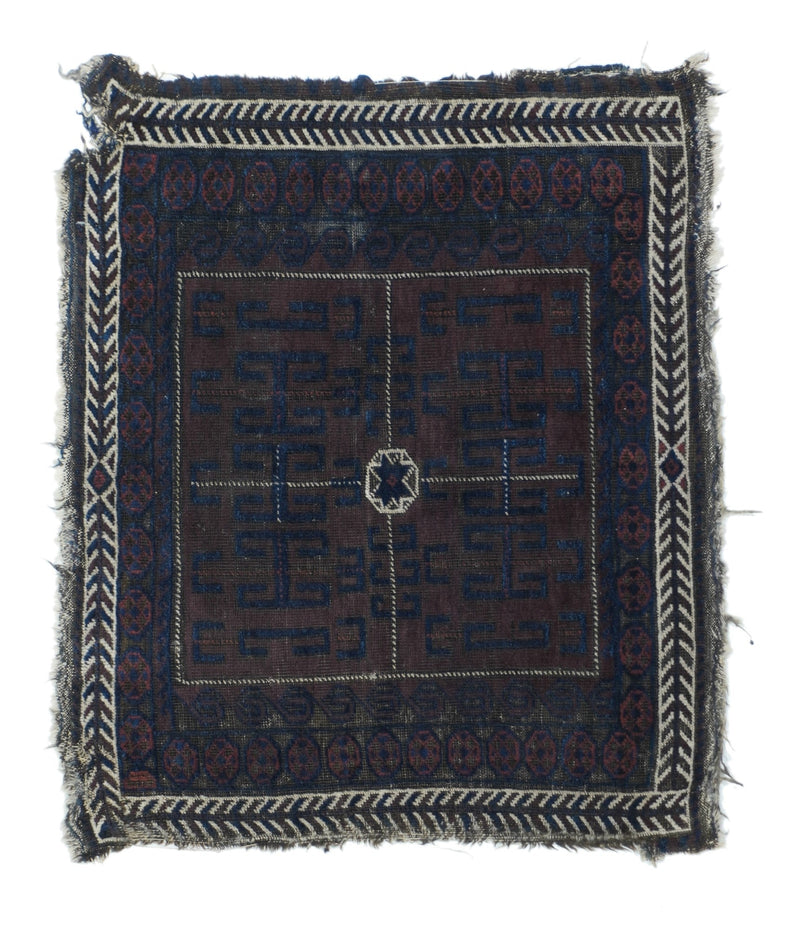 Antique Baluch Rug 2'4'' x 2'9''