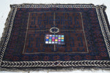 Antique Baluch Rug 2'4'' x 2'9''