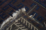 Antique Baluch Rug 2'4'' x 2'9''