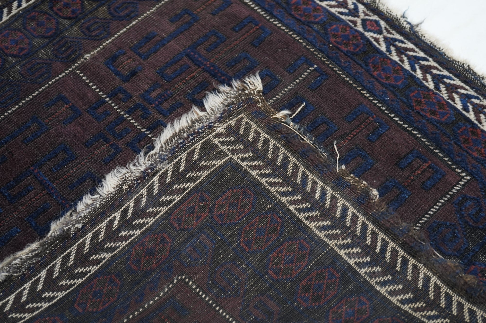 Antique Baluch Rug 2'4'' x 2'9''