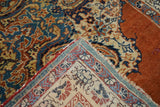 Antique Jali Jalili Tabriz Rug 4'0" x 5'11''