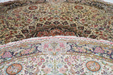 Extremely Fine  Silk Qum Vintage Rug 10' 0" x 10'0"