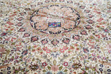 Extremely Fine  Silk Qum Vintage Rug 10' 0" x 10'0"