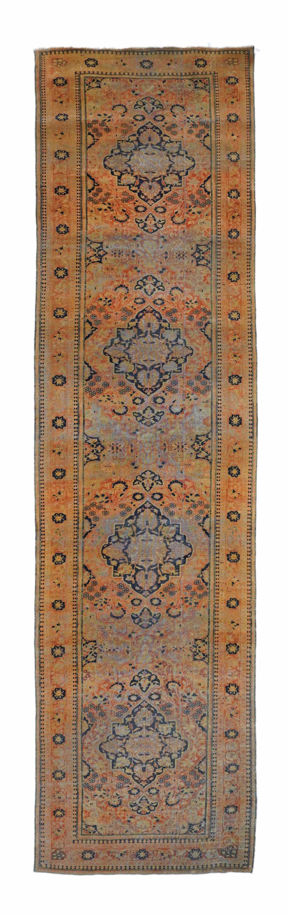 Low pile Kashan Rug