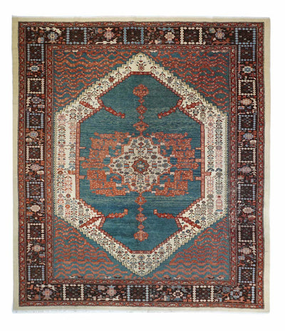 Antique Bakhshayesh Rug 8'8'' x 9'9''