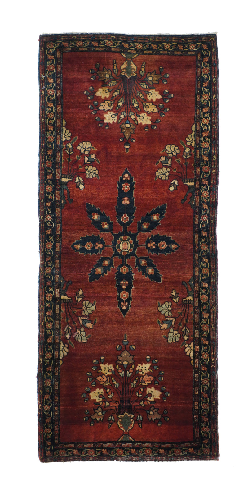 Antique Sarouk Rug 2'1'' x 4'10''
