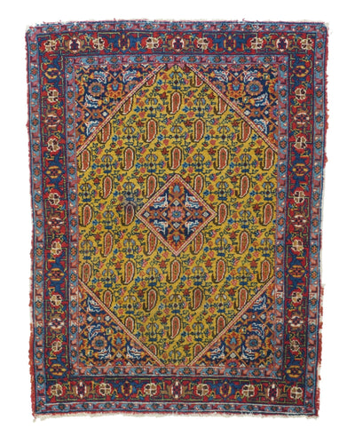 Antique Senneh Rug 2'10'' x 3'10''