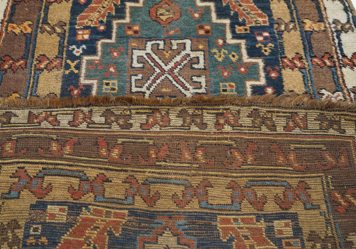 Antique Heriz Runner 3'0'' x 10'8''