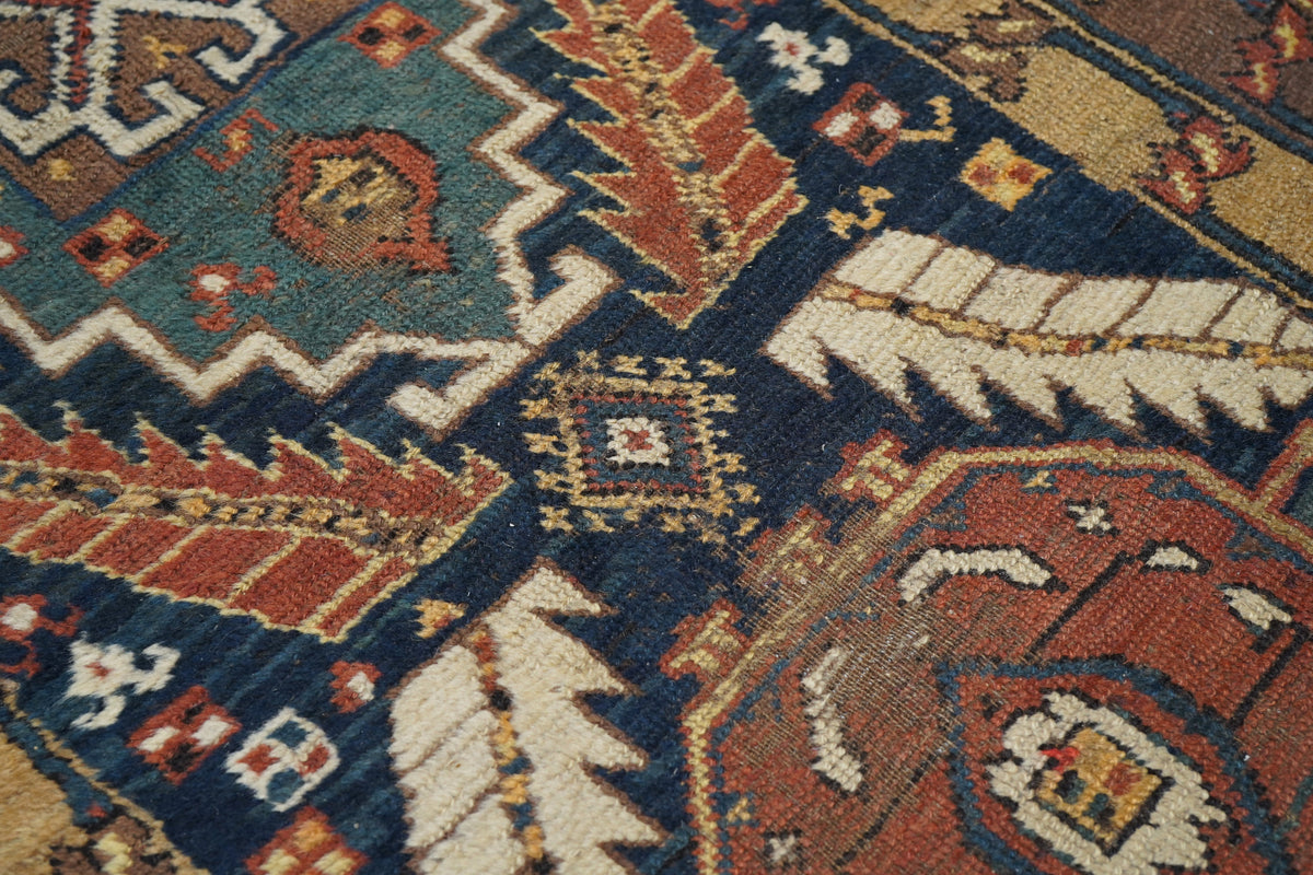 Antique Heriz Runner 3'0'' x 10'8''