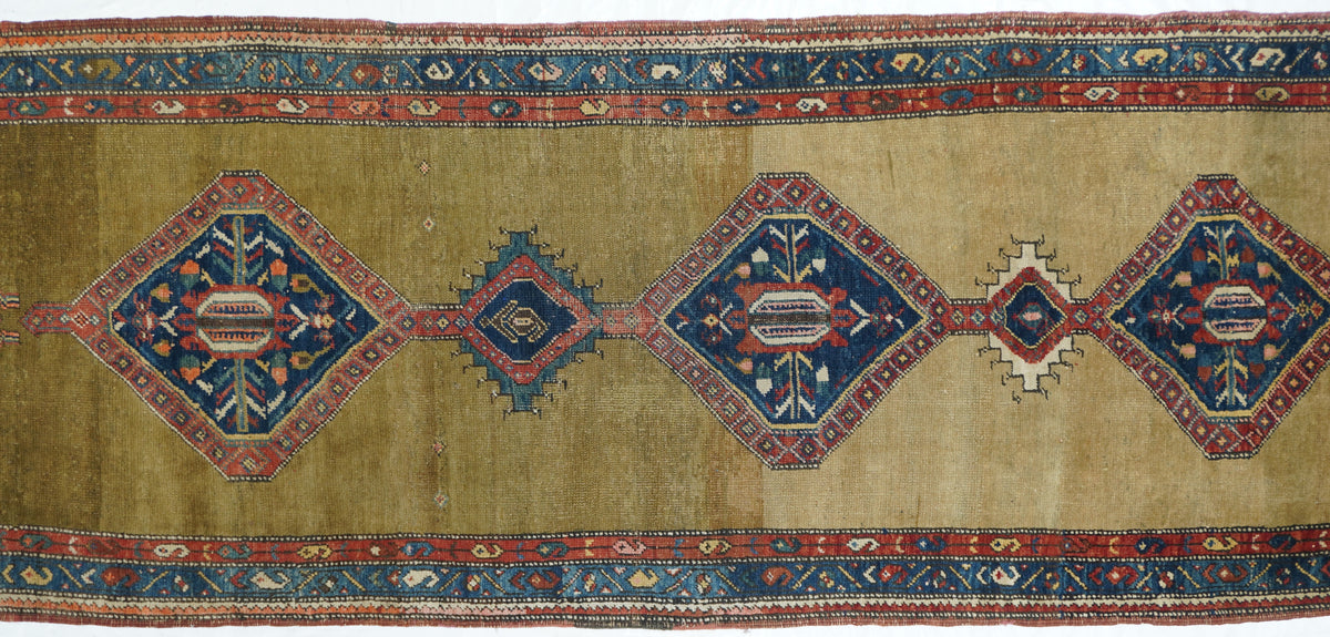 Antique Serab Runner 3'6'' x 11'4''
