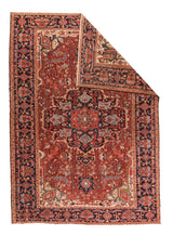 Antique  Heriz Rug 7'11'' x 11'6''