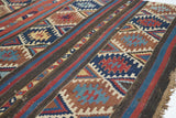 Antique Caucasian Kilim Rug 5'9'' x 10'5''