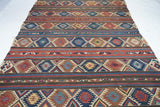 Antique Caucasian Kilim Rug 5'9'' x 10'5''