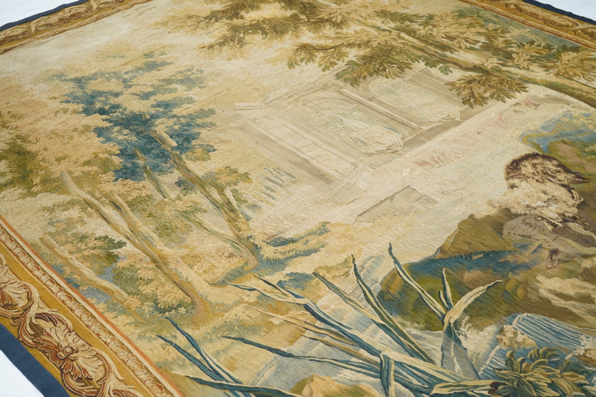 Antique French Tapestry 7' 11'' x 10' 4''