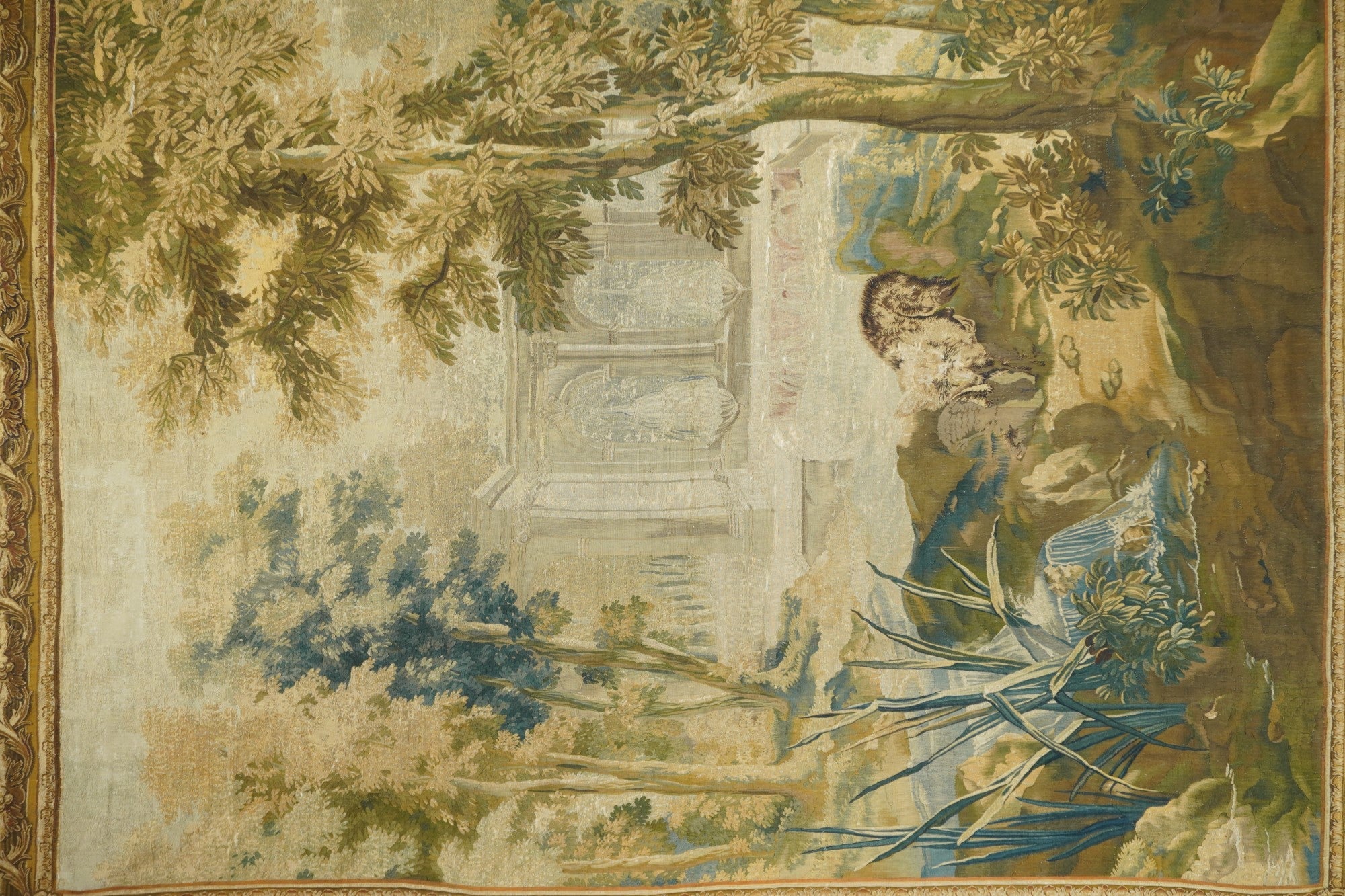 Antique French Tapestry 7' 11'' x 10' 4''
