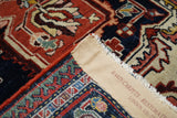 Antique  Farahan Sarouk Rug 4'6" x 6'9"