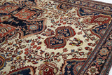 Antique  Farahan Sarouk Rug 4'6" x 6'9"