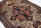 Antique  Farahan Sarouk Rug 4'6" x 6'9"