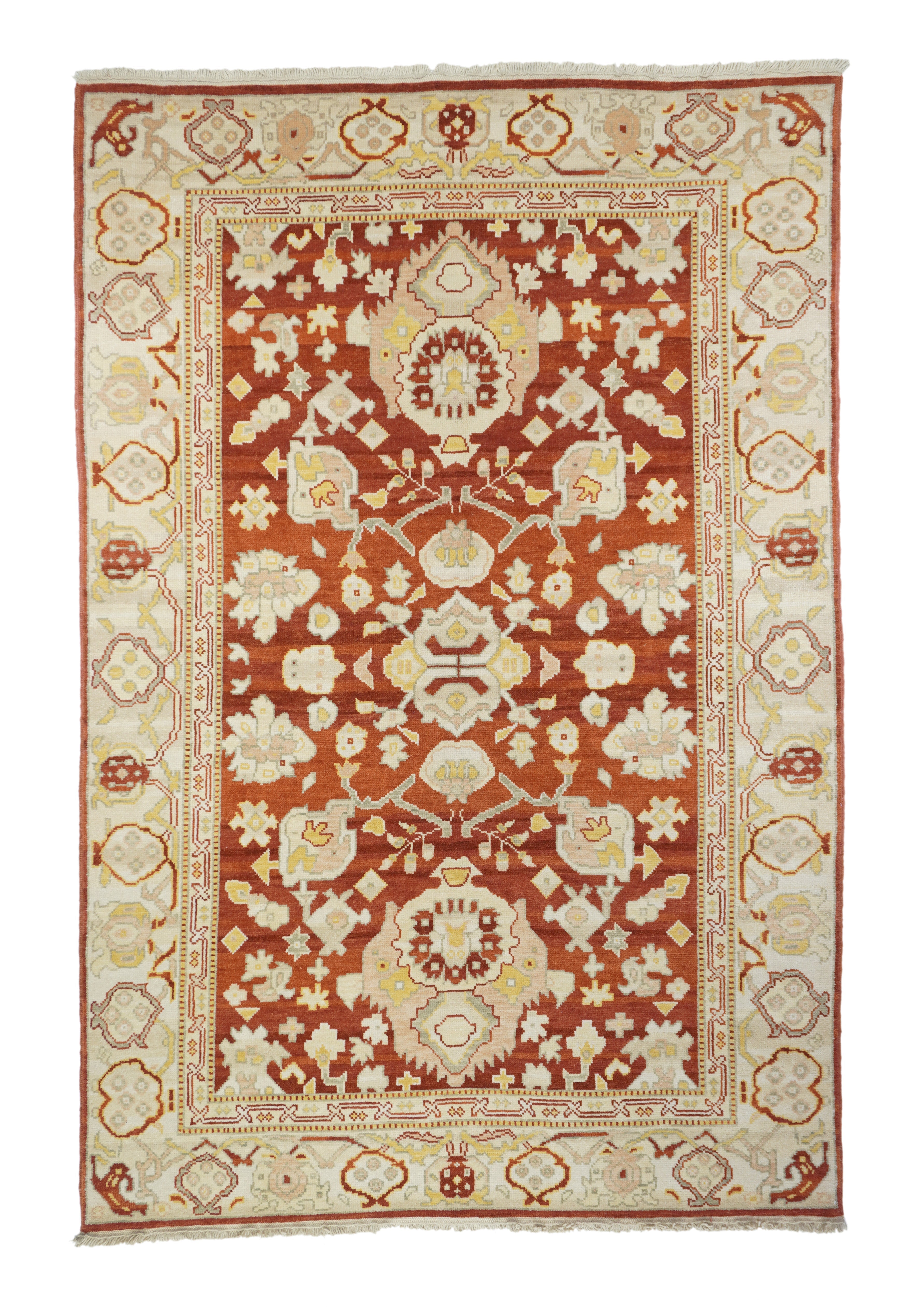 Oushak Rug 6'0'' x 9'0''