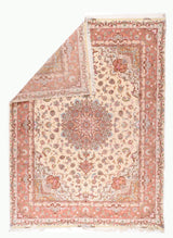 Extremely Fine Vintage  Tabriz Wool and Silk Rug 9' 6'' x 13'