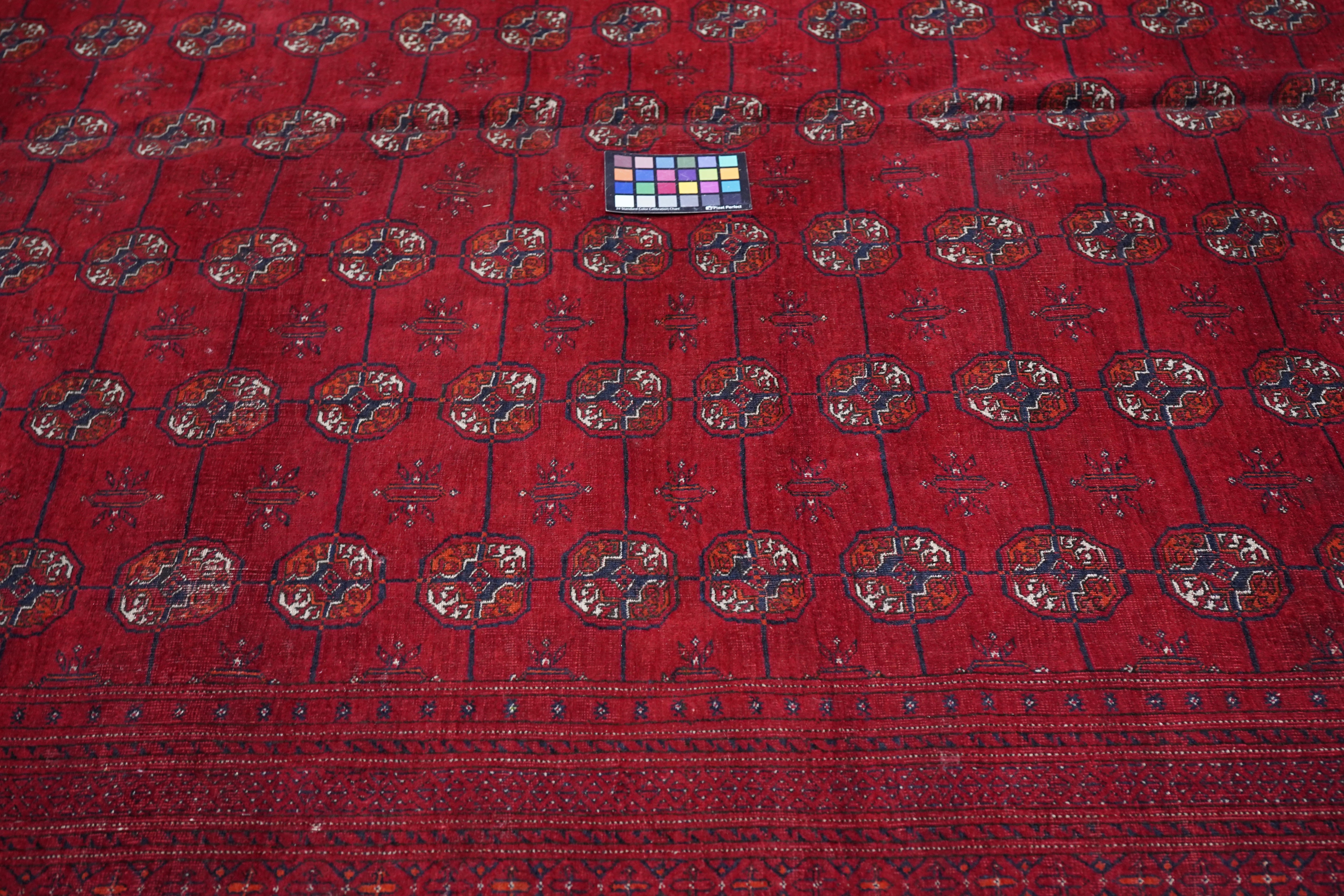 Vintage Afgan Turkmen Rug 10'0" x 16' 11''