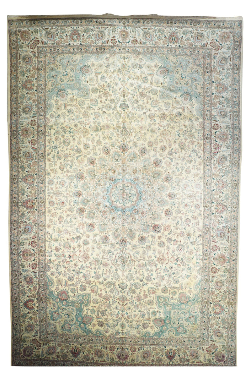 Fine Vintage  Kashan Rug 11'6'' x 17'10''