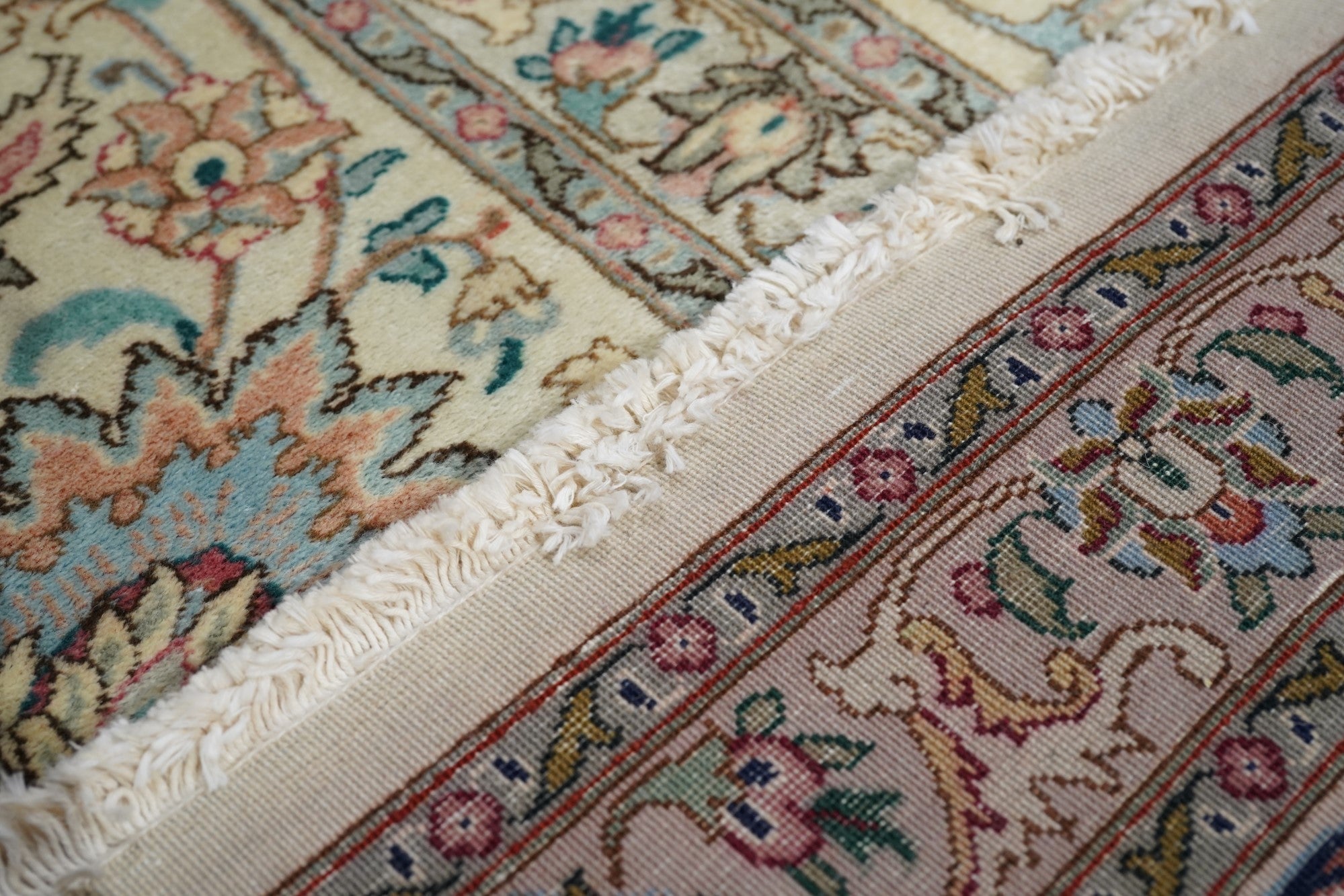 Fine Vintage  Kashan Rug 11'6'' x 17'10''